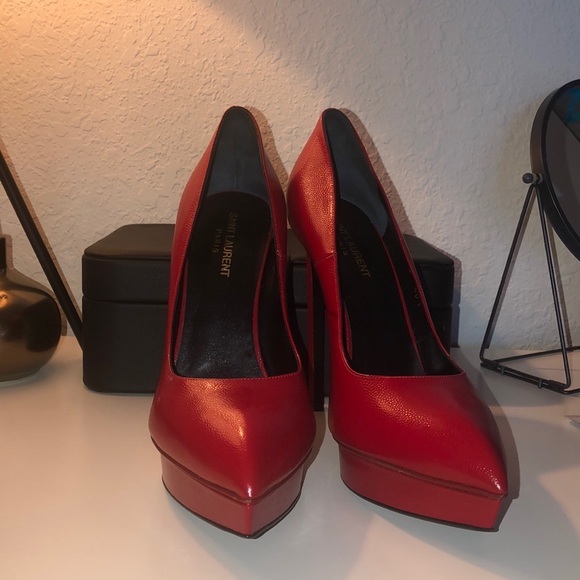 WORN ONCE YSL PERFECT CONDITION TRIBUTE PUMPS - Picture 10 of 10